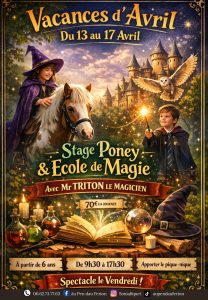 stage poneys levens vacances de Paques